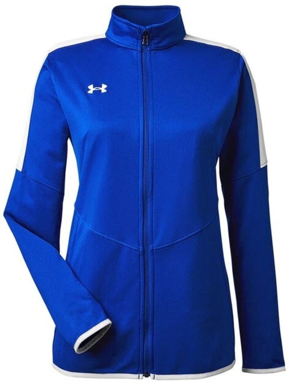 Under Armour Women’s Rival Knit Royal Blue Track Jacket Full Zip
